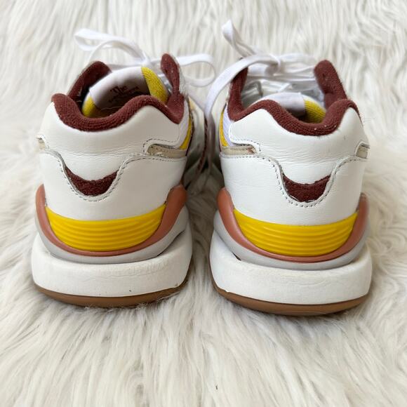 New Balance x Bandier 57/40 Move Her World Sneaker Running Shoes, White/ Angora - Picture 8 of 13